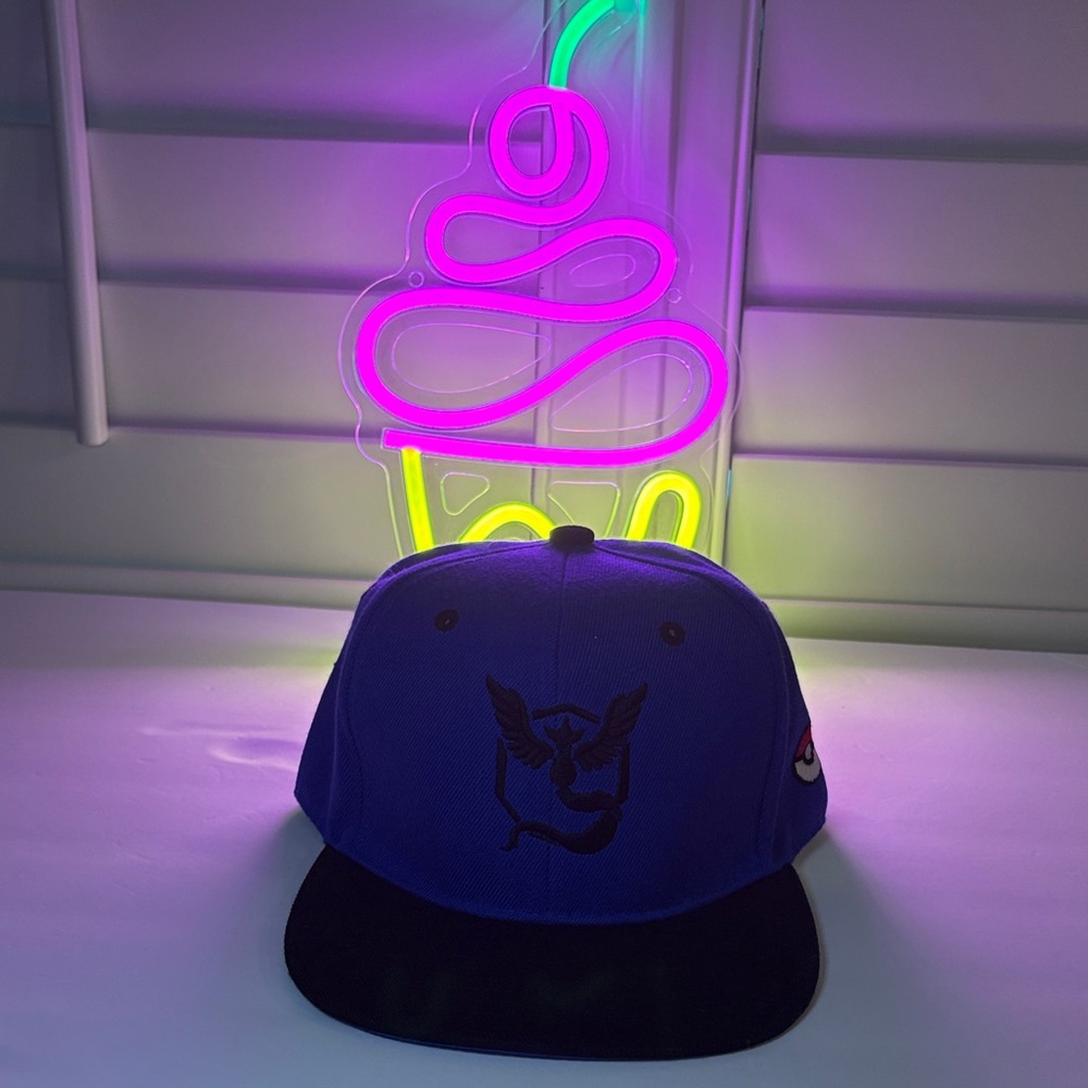 Pokemon Blue and Black Cap
